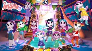 My talking angela 2 Dance part 5 🪘PREMİERE! (English Ver.)