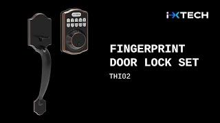 I-XTECH Keyless Entry Door Lock  With Keypads and Handle Instruction Video