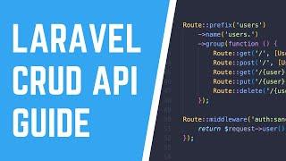 CRUD API with Laravel 9 | The Ultimate Guide 