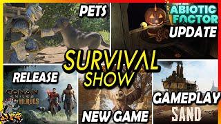 CONAN EXILES Update Release! Enshrouded Pets! Abiotic Factor Spooky Update! Sand Gameplay + Hawthorn