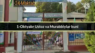 1-Oktabr ,, Ustoz va Murabbiylar kuni,, munosabati bilan uyishtirilgan tadbir