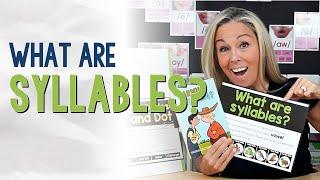 What are Syllables and Why are they Important - Part 1