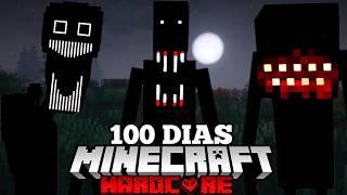 Sobreviví 100 días con TODOS LOS MODS DE TERROR en Minecraft Hardcore