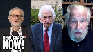 Free Julian Assange: Noam Chomsky, Dan Ellsberg & Jeremy Corbyn Lead Call at Belmarsh Tribunal