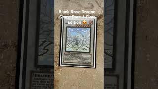 YuGiOh Black Rose Dragon Ghost Rare 1.First Edition