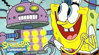 SpongeBob | ALLE Erfindungen  | 50-Minuten-Compilation | SpongeBob Schwammkopf