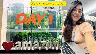 A day in my life at work- Amazon Bangalore office tour| Aquila