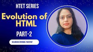 Lec-2 HTML's AMAZING Evolution Over The Years | The Evolution of HTML