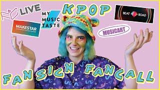 ALL ABOUT KPOP FANCALLS/FANSIGNS ~ MyMusicTaste, Makestar, FCLive, MusicArt, BeatRoad