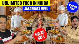 Unlimited Buffet Lunch in Noida | Best Unlimited Food Lunch Buffet in Greater Noida Near Pari Chowk