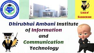 Dhirubhai Ambani Institute Of Information And Communication Technology