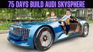 Builds Audi Skysphere for daughter with all the love of a father ( English sub )