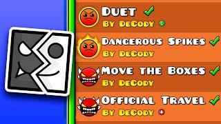 Я прошёл ВСЕ уровни Декоди в Geometry Dash