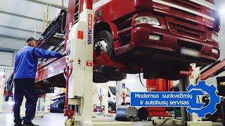 Modernus sunkvežimių ir autobusų servisas | Martonas