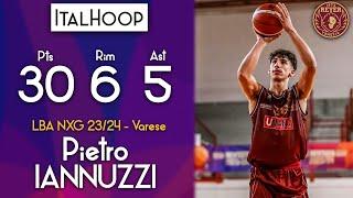 Pietro IANNUZZI - Highlights LBA Next Gen Cup 2023/24 - Varese