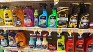 advance auto  detailing products nice selection in here