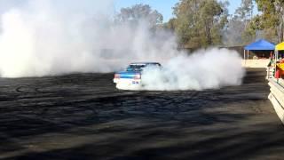 SKIDLINE smashing it at Madaz Burnouts