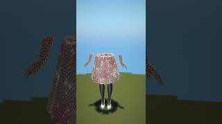 Barbie Doll build in Minecraft