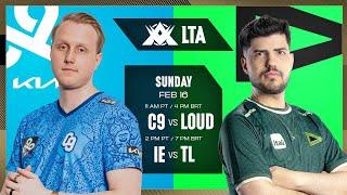 C9 vs LOUD | IE vs TL - 2025 LTA Americas Stage Split 1 - Week 4 Day 2