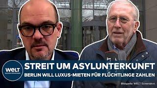 BERLIN: Luxus-Mieten für Flüchtlinge? Heftiger Streit um geplante Asylunterkunft im Westend