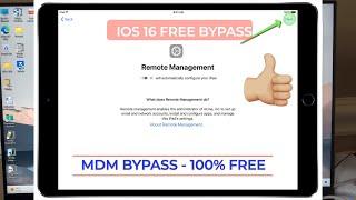 MDM Bypass FREE iOS 18.0, 17.6.1,17.5.1, iOS 16 2024 - FREE Remote Management Windows Format