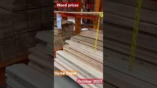 Home Depot Wood Prices Breakdown - October 2023: Cedar, Pine & More!