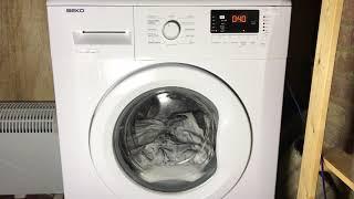 beko WM74135W - synthetic cold + quicker wash