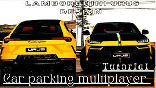 "Unlock Style: Designing the Lamborghini Urus in Car Parking Multiplayer!"