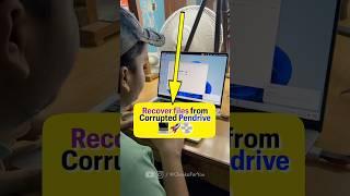 Corrupt Pen Drive में से Files Recover करें Laptop पर! 