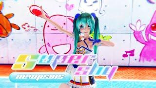 ≡MMD≡ Hatsune Miku - Super shy / NewJeans [4KUHD60FPS][Eng sub]