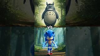 Totoro vs Sonic, Shadow, Knuckles ,Silver.. | Crossover Adventure #totoro #sonic #sonicthehedgehog