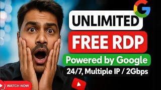Free azure rdp | Free RDP For Student | How to get Free RDP | Free RDP 2025 | Google Firebase RDP