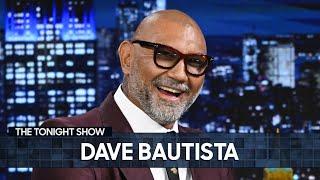 Dave Bautista Talks Wrestling in the WWE and Working with Samuel L. Jackson | The Tonight Show