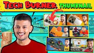 How to make thumbnail like Tech Burner ? || Tech Burner jaisa thumbnail kaise banaye ?