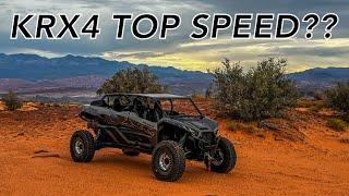 KRX 1000 4 Seater Top Speed?  #kawasaki #utv #sxs #shorts