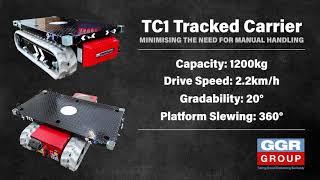 TC1 Tracked Carrier - Safe Installation On Site