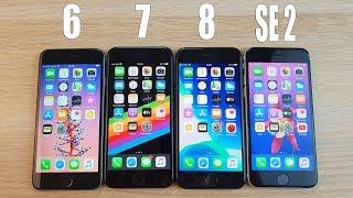 IPHONE 6 VS 7 VS 8 VS SE 2 - ЧТО ЖЕ ВЗЯТЬ? ОДИН И ТОТ ЖЕ ДИЗАЙН, НО НАЧИНКА РАЗНАЯ!