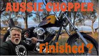 Watch This Insane Harley Evo Chopper Come to Life