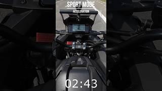  Honda NC750 X DCT (0-100km/h) All riding modes!  #honda  #motorcycle #shorts