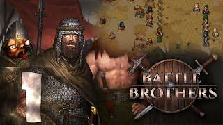 Battle Brothers | Первый раз | Эксперт | Прохождение #1 Варвары (Стрим на заказ)