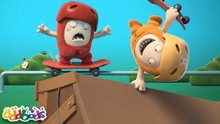 Трюки на Скейтборде  | Чуддики | Смешные мультики для детей Oddbods