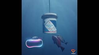 Underwater Magnésium Marin Vitea - Product animation