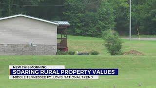 Soaring rural property values in Middle TN