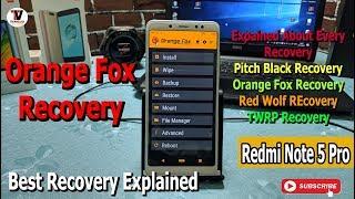 Install OrangeFox Recovery on REDMI NOTE 5 PRO | Best Recovery | Hindi |