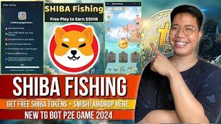 Shiba Fishing - How To Earn $SHIBA Tokens + $MISHI Airdrop Here For Free | Review | Eng Sub