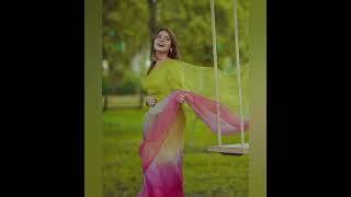 Zobia Wearing Saree #muhabbatgumshudameri #viral #viralvideo #reels #pakdrama #shorts #short #zobia