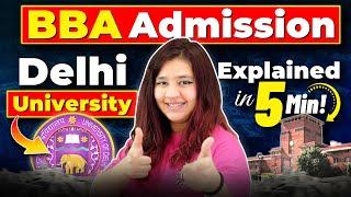 BBA from Delhi University Watch This or get Rejected#BBA #BBACourse #BBAColleges