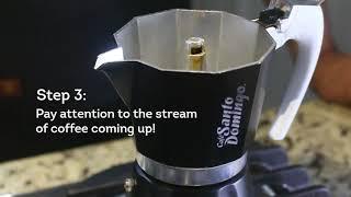 How to brew a glorious coffee in 3 steps!