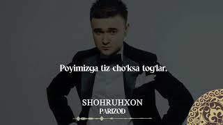 Shohruhxon - Parizod | Milliy Karaoke