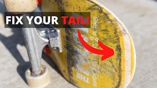 HOW TO FIX RAZOR TAIL ON YOUR SKATEBOARD (MAKE YOUR BOARD LAST LONGER)